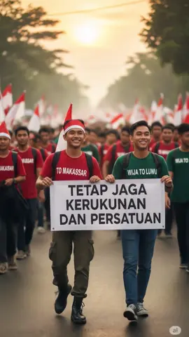 Bhineka Tunggal Ika  Kita semua bersaudara  Salamakki Tapada Salama #makassar #luwu #palopo #sulawesiselatan #sulsel #bhinekatunggalika 