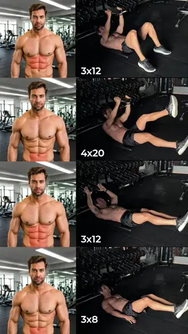 #treino de #abdomen #musculação #gym 