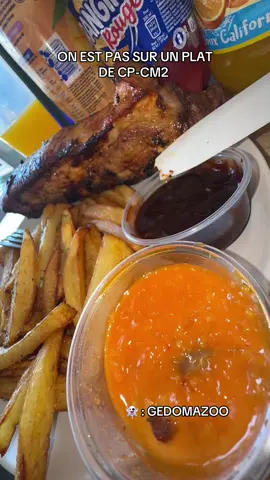 Un plat de père confortable 