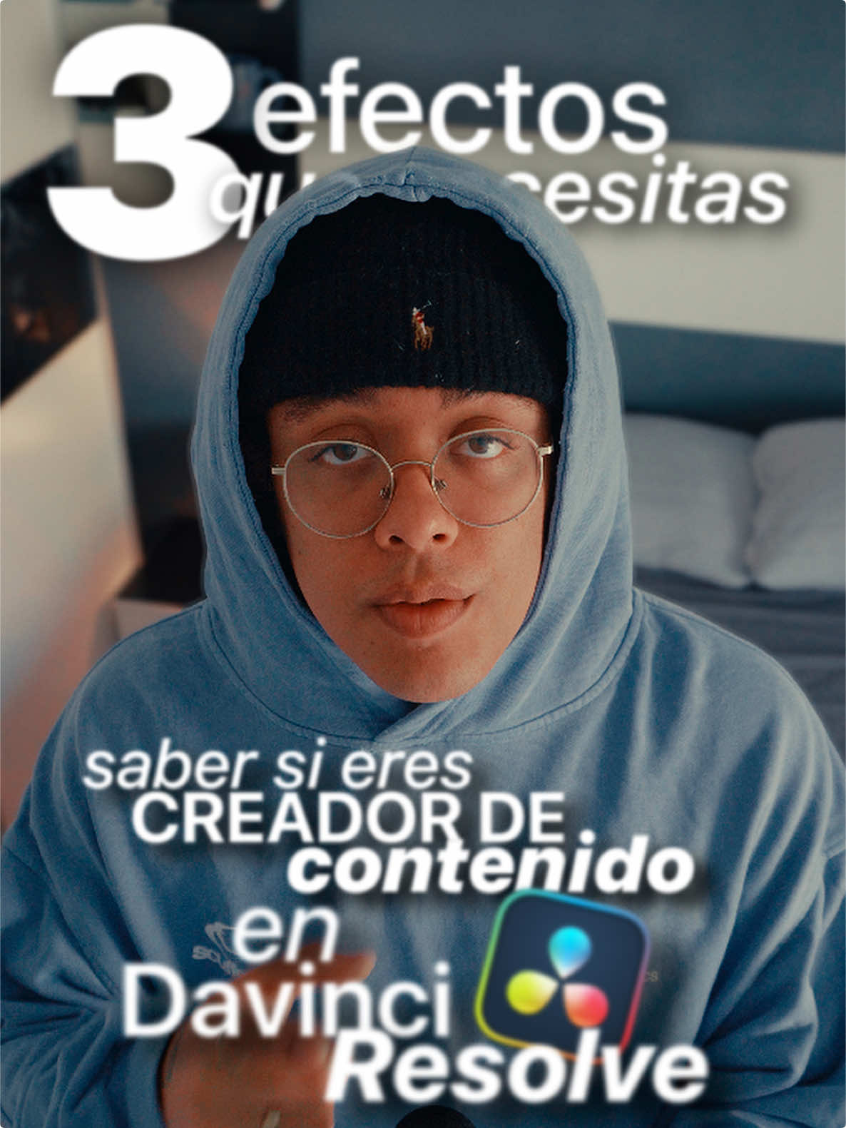 ¡3 EFECTOS que todos los CREADORES deberían SABER en DaVinci Resolve! #davinciresolve #tutorial #edicion #edit #editor #videoeditor #videoedit #creadoresdecontenido #creadordecontenido #parati #fyp 