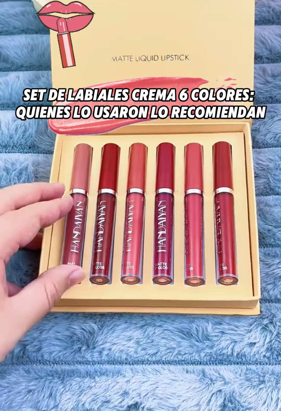 Seis esmaltes de labios con colores intensos para crear el maquillaje de labios perfecto. #lápiz labial#brillo de labios#Belleza#Constituir#LifeHack#tiktokshop#fyppp#fyp