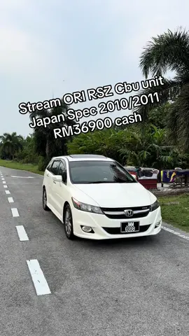 Jual cash atau trade in + cash Honda Stream Original RSZ 1.8 (Auto) Import car 2010/2011 Cbu unit japan spec 🇯🇵 1st owner Original paint pearl white NH624P Original spec sunroof edition Autoflip mirror Player kenwood Frame plate ori honda 🇯🇵  Condition stock  Super Clean look 💯  New suspension  New mounting set Stereng rack baru tukar Tiada kos repair Beli terus pakai Kereta sgtlah kemas,bersih dan cantik Body tegak bebas kemalangan Aircond sejuk Enjin jalan jauh tkde masalah Bebas leaking  Brg bwh kemas bebas bunyi wasap.my/601139949277/JMM6998 Lokasi Banting,Selangor Harga Dipinta Rm36900 cash #fyp #honda #hondastream #streamrsz #streamrn6 #carreview #usedcar #keretaterpakai #carsome #mytukar #carseller #alhamdulillah #tqsupport❤️ 