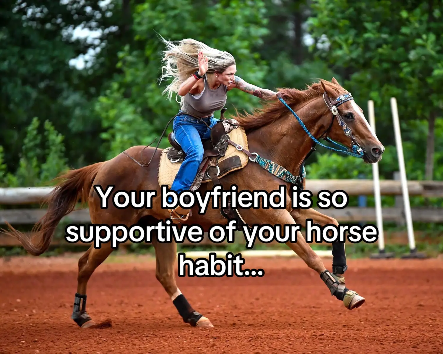 #barrelracer #Relationship #fyp #horse #barrelhorse 