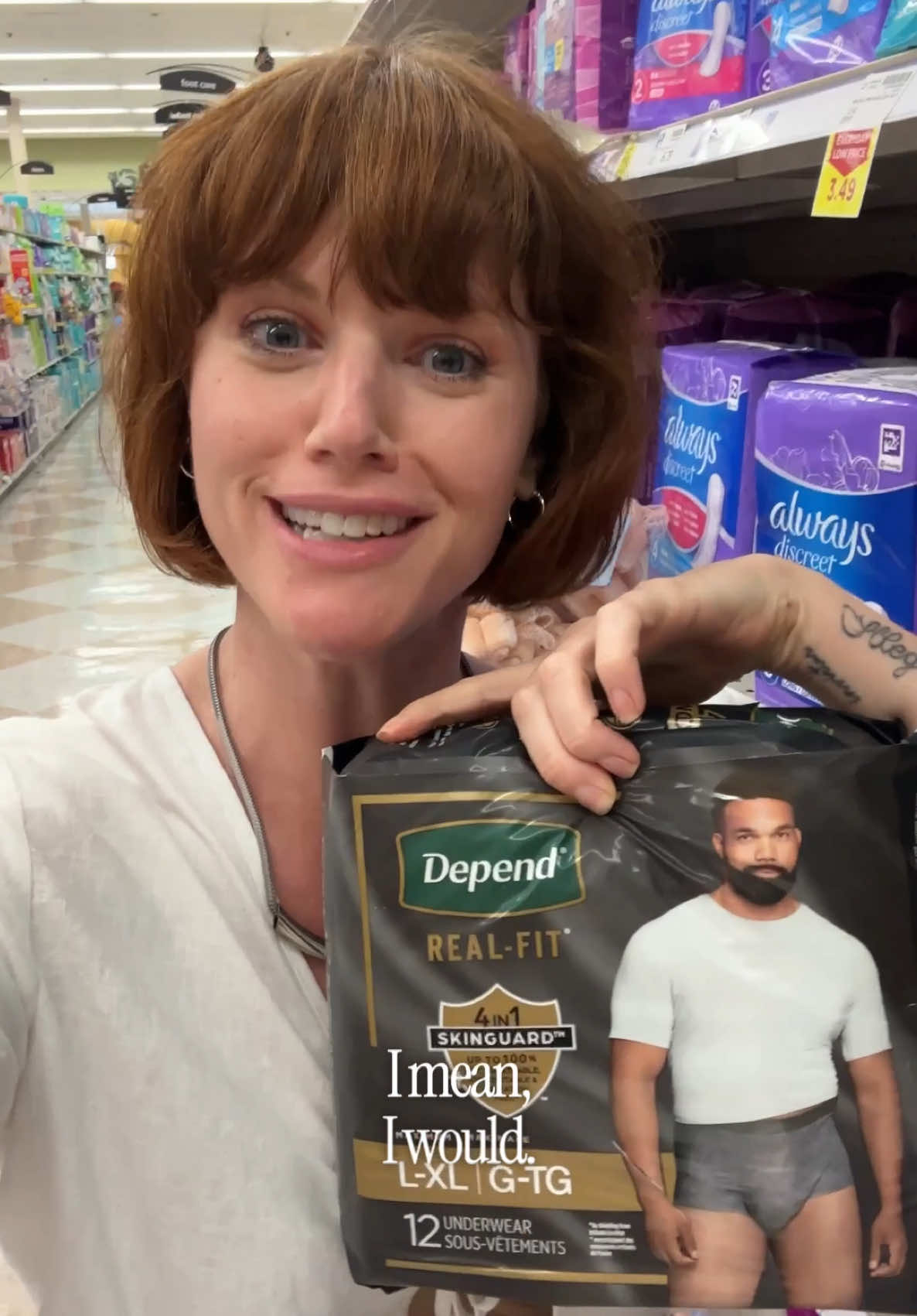 These Depends Men are really out here doing things…