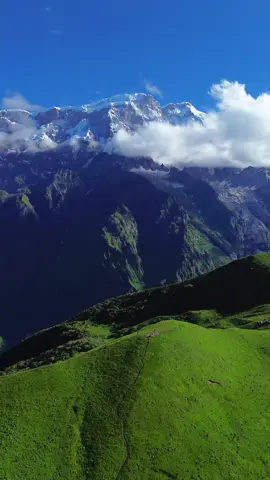 स्वर्ग भन्दा कम छैन यो सुन्दर ठाउ कोरि #Kori #mountains #foryou #moonsoonvibes #namasteguesthousesikles #namasteguesthousekori 