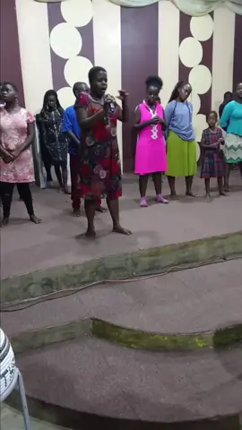 our youth choir  practicing Linda yesu