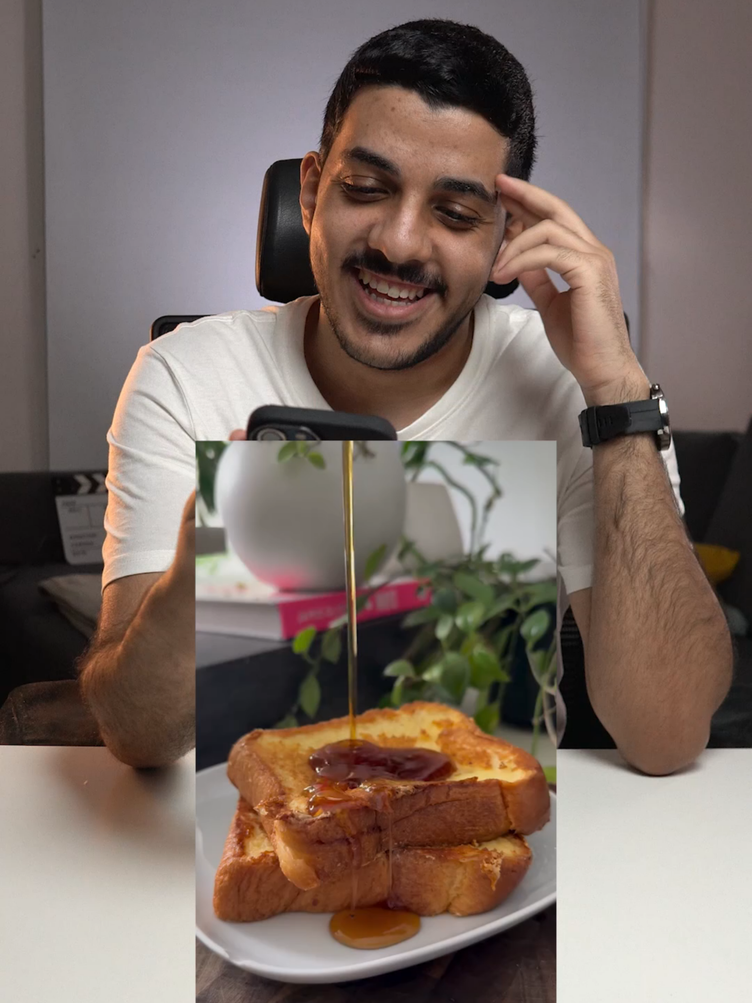 يارب ما احد ينتبه للسخافة اللي بالأخير🌚 #ادم_عبدالوهاب#طبخ