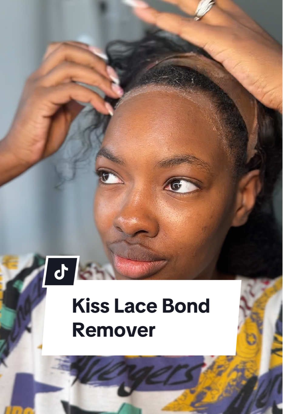 Kiss Lace Bond Remover ! Stop snatching out your edges sis 
