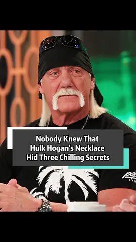 Nobody Knew That Hulk Hogan's Necklace Hid Three Chilling Secrets. #fyp #celebrity #entertainment #us #WWE #hulkhogan