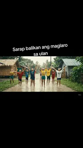 Noong panahomg masasaya kapag umuulan #nostalgia #batang90s #ai 