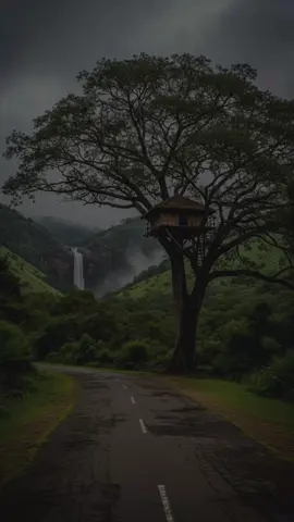 I believe… this must be heaven | මම විශ්වාස කරනවා මේක තමයි දිව්‍යලෝකය #darkforest #nostalgia #darkvibe #fyp #nature 