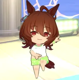 Tried this mode out today and omggg it’s so cute😭😭 #umamusume #agnestachyon 