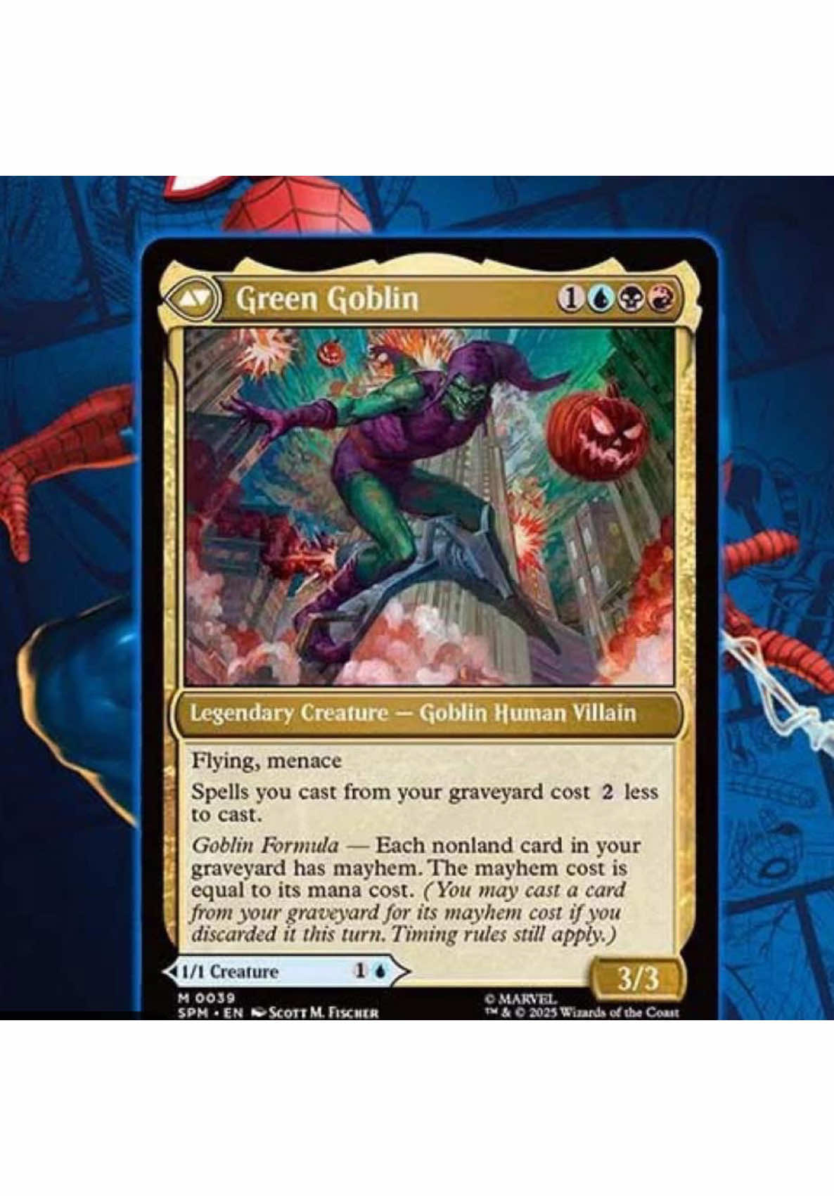 @Josh_Smock you were right!!! 🎃#fyp #mtgtiktok #magicthegathering #mtgcommander #mtg #mtgfyp #commander #spidermanmtg 