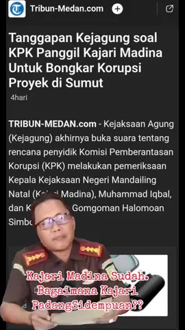 Kajari Madina Sudah. Bagaimana Kajari PadangSidempuan?? #kejaksaanri #JeJAK #korupsi #astacita #BONGKAR #kejatisumut 