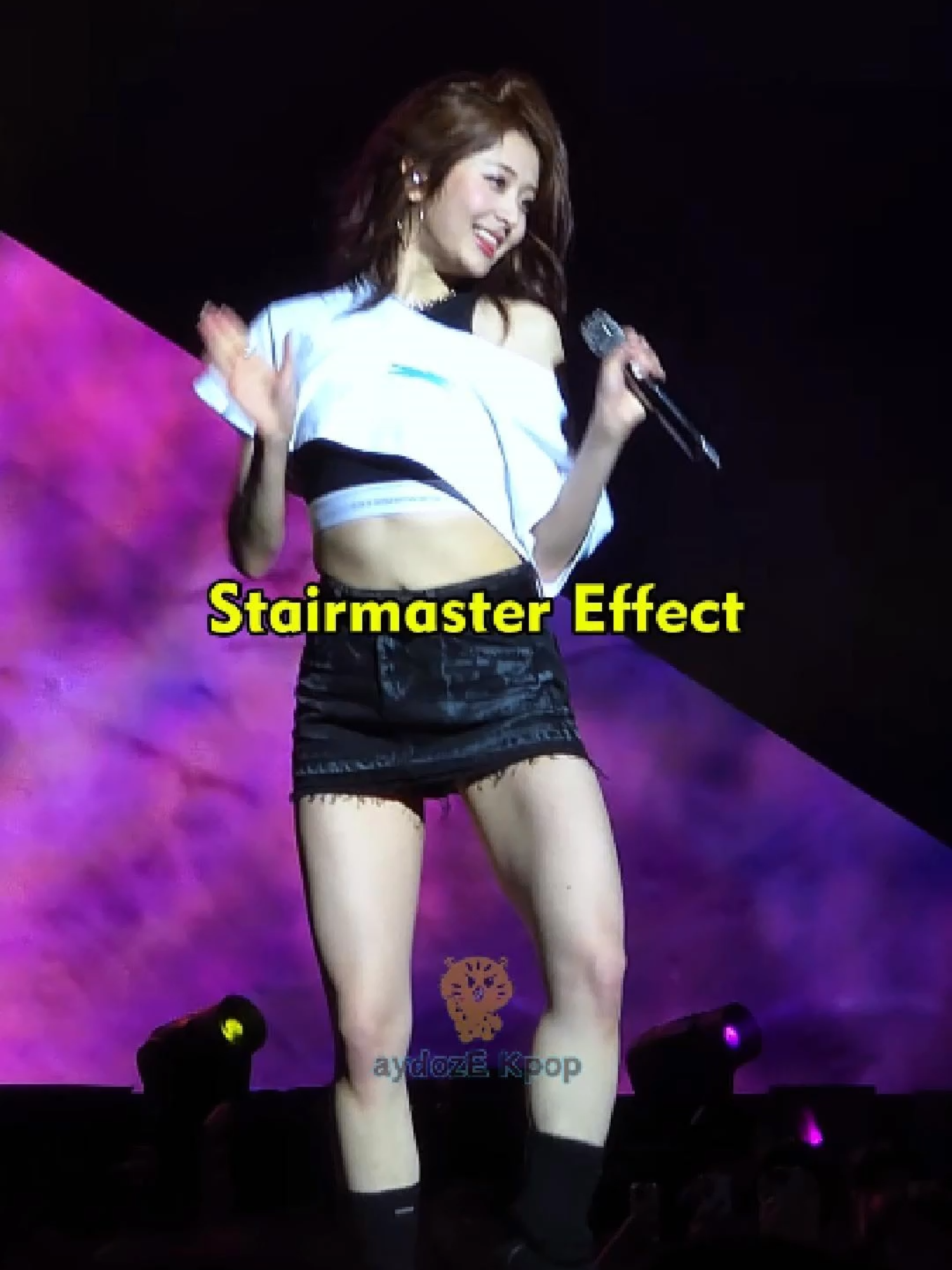 Stairmaster Effect#yunjin #sakura #chaewon #kazuha #eunchae #lesserafim #fearnot