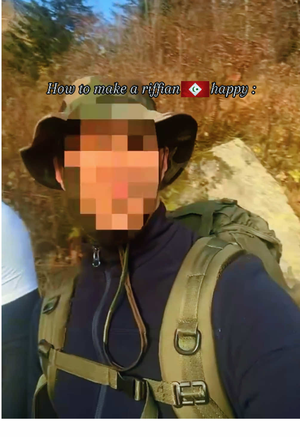 How to make a riffian happy :⛰️ #rif #amazigh #arif #rifeños #arifino #nador #alhuceima #viral #fyp #foryou #riffian #riffi @r9montanaa @CHERIFIEN🏔️ @RIF WARRIORS⛰️ 