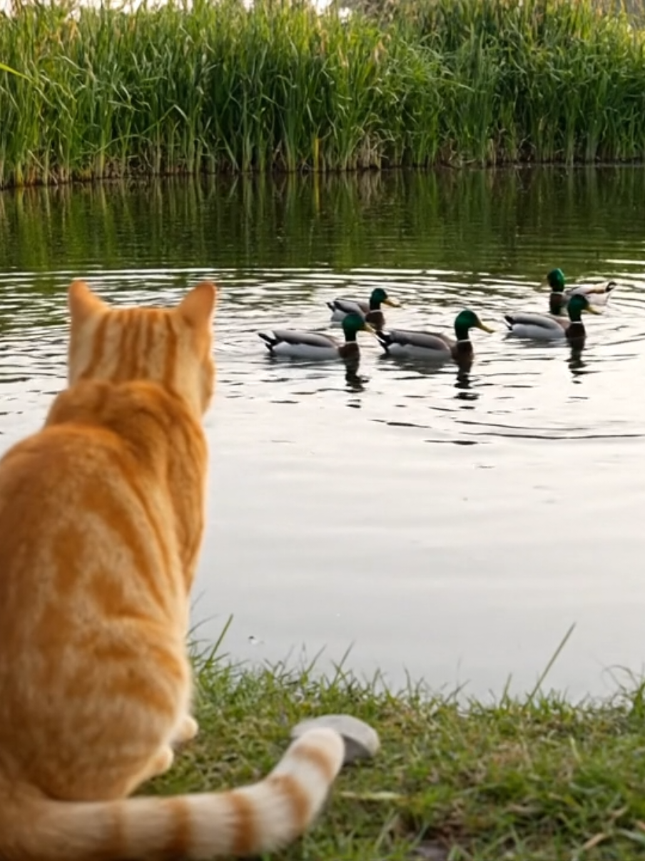 😺🦆 #cat #ai 