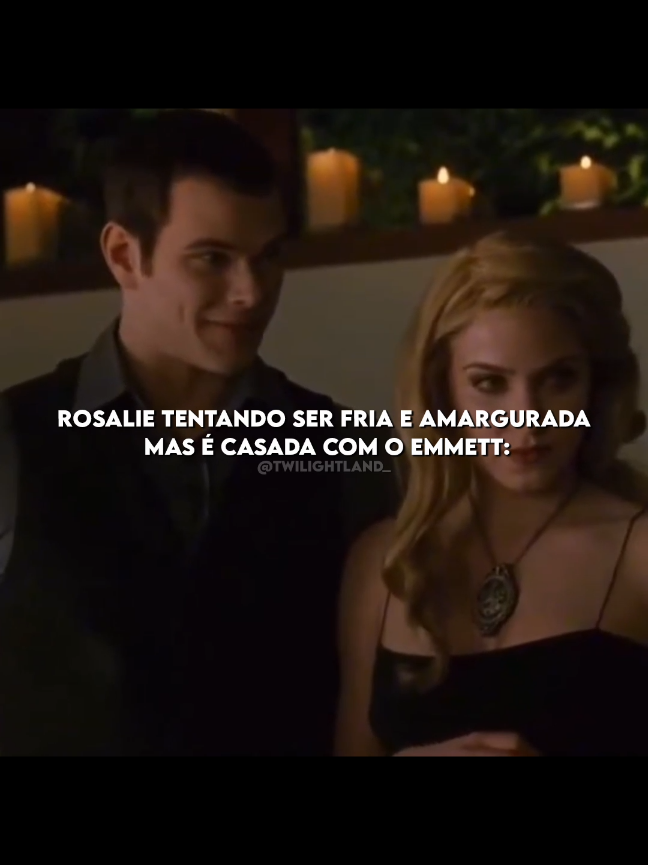 ela no dark e ele no romance || #twilight #crepusculo #rosaliehale #emmettcullen #foryou 