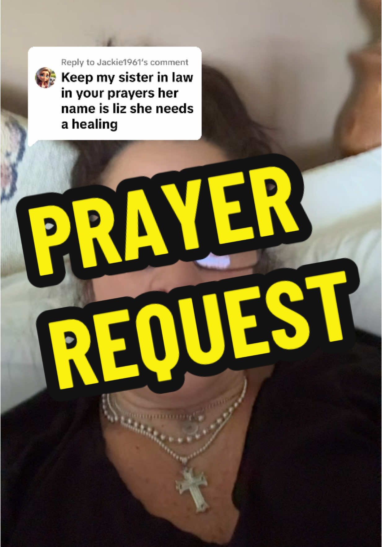 Replying to @Jackie1961 please keep LIZ in prayer for healing #pray #prayersneeded #prayer #fyp 