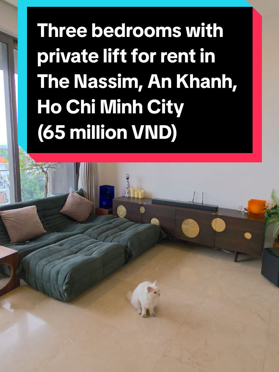 🏠 Apartment for rent in The Nassim. Area 120 square meter, 3 bedrooms, 2 bathrooms, low floor with river view, fully furnished, private lift. The rental is 65 million VND doesn't include management fee with negotiable. 🎯 Building Amenities : Swimming pool, Gym, BBQ Area, Playground, Convinent store... 🌏 Location : 30 Street 11th, An Khanh Ward, Ho Chi Minh City. 📞 Pls don't hesitate to contact us with Mobile/Zalo/WhatsApp/Viber/Telegram : +8477 491 4778 📧 Email : realtorhcmc@gmail.com ➡️ 微信号 & Line ID : realtorhcmc 🏘️ For more information and more options. #Realtorhcmc #Thenassim #chothuecanhothenassim #thuecanhothenassim #canhothenassim #canhoankhanh #ankhanhapartment #apartmentinankhanh #apartmentinhcm #apartmentinhochiminh #apartmentinhochiminhcity #apartmentforrentinhcm #apartmentforrentinhochiminh #apartmentforrentinhochiminhcity #apartmentforrentinankhanh