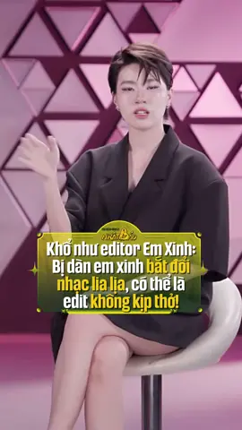 Editor có thể là ngồi thở bằng deadline  #phaonorthside #52hz #saabirose #saash #emxinhsayhi #showbiznhatbao #nhatbaotv #xuhuong #tiktokgiaitri 
