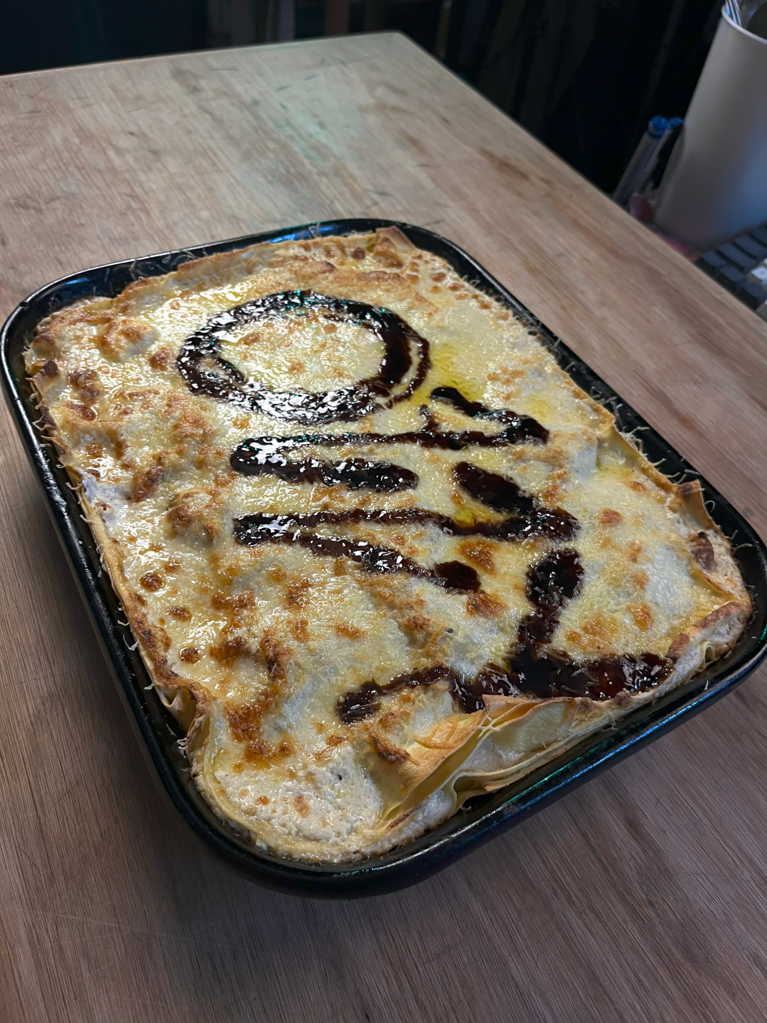 la mismisima lasagna que Ozzy comia 🤘🖤