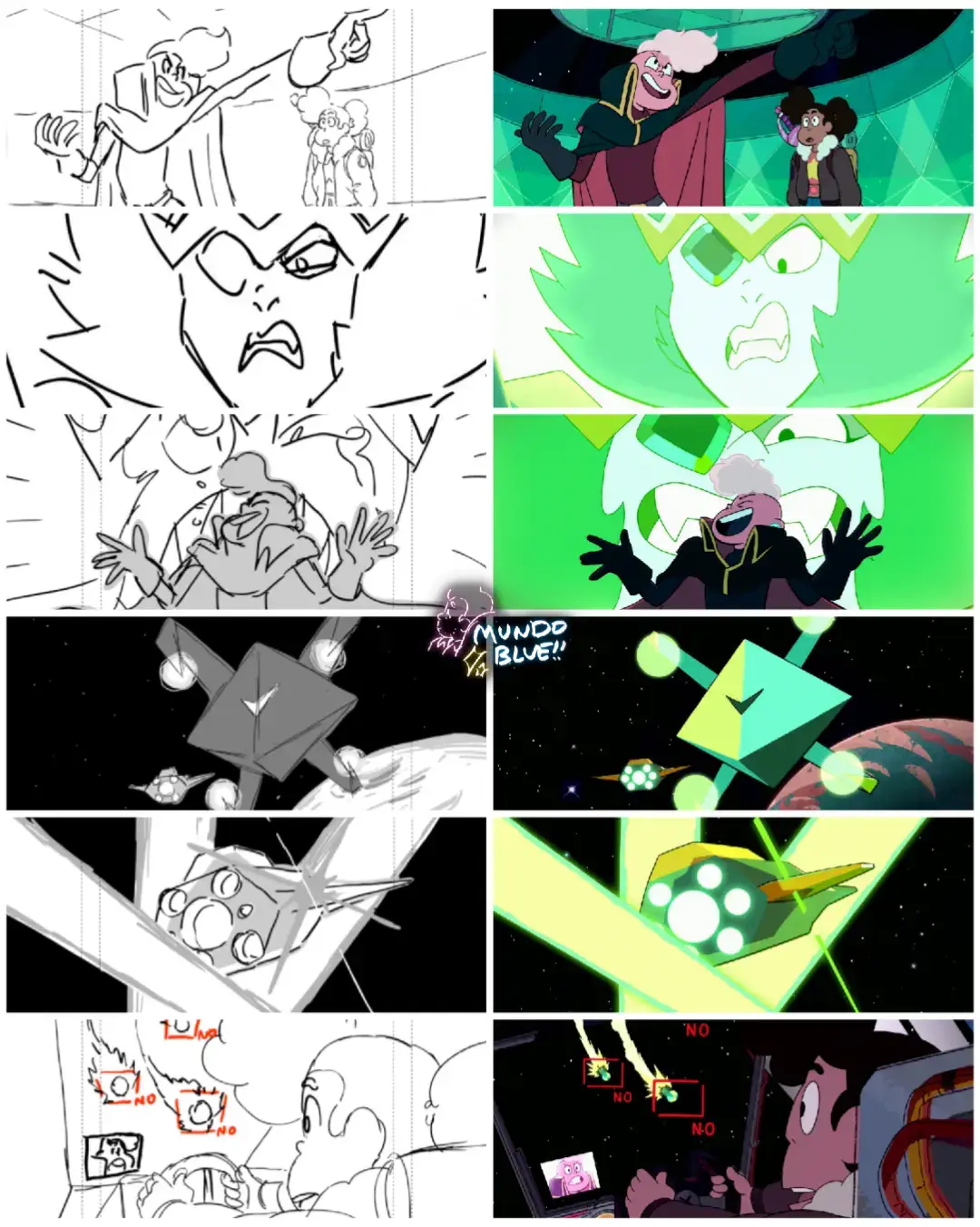 Este es de mis favoritos y presentó algo diferente a lo que nos tenía acostumbrados la serie, Lars no es mismo pacifista que es Steven, por lo que nos muestran a un capitán espacial rebelde y que no tiene miedo de enfrentarse a la élite como lo es Esmeralda. Sin duda la ambientación y la pelea en el espacio es genial, y es una 
