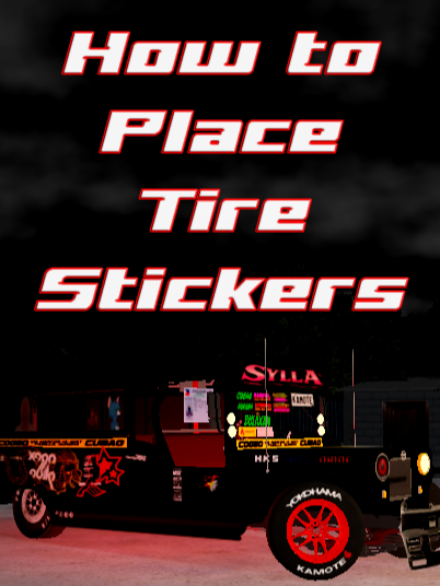 Placing Tire Stickers/Lettering in Diesel n' Steel #foryou #foryoupage #fypシ゚ #roblox #fyp #robloxfyp#patokjeepney #dieselnsteel
