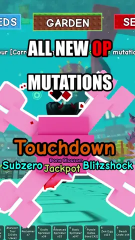 4 New INSANE mutations from Travis Kelce Collab! #growagarden #roblox #fyp #growagardenupdate 