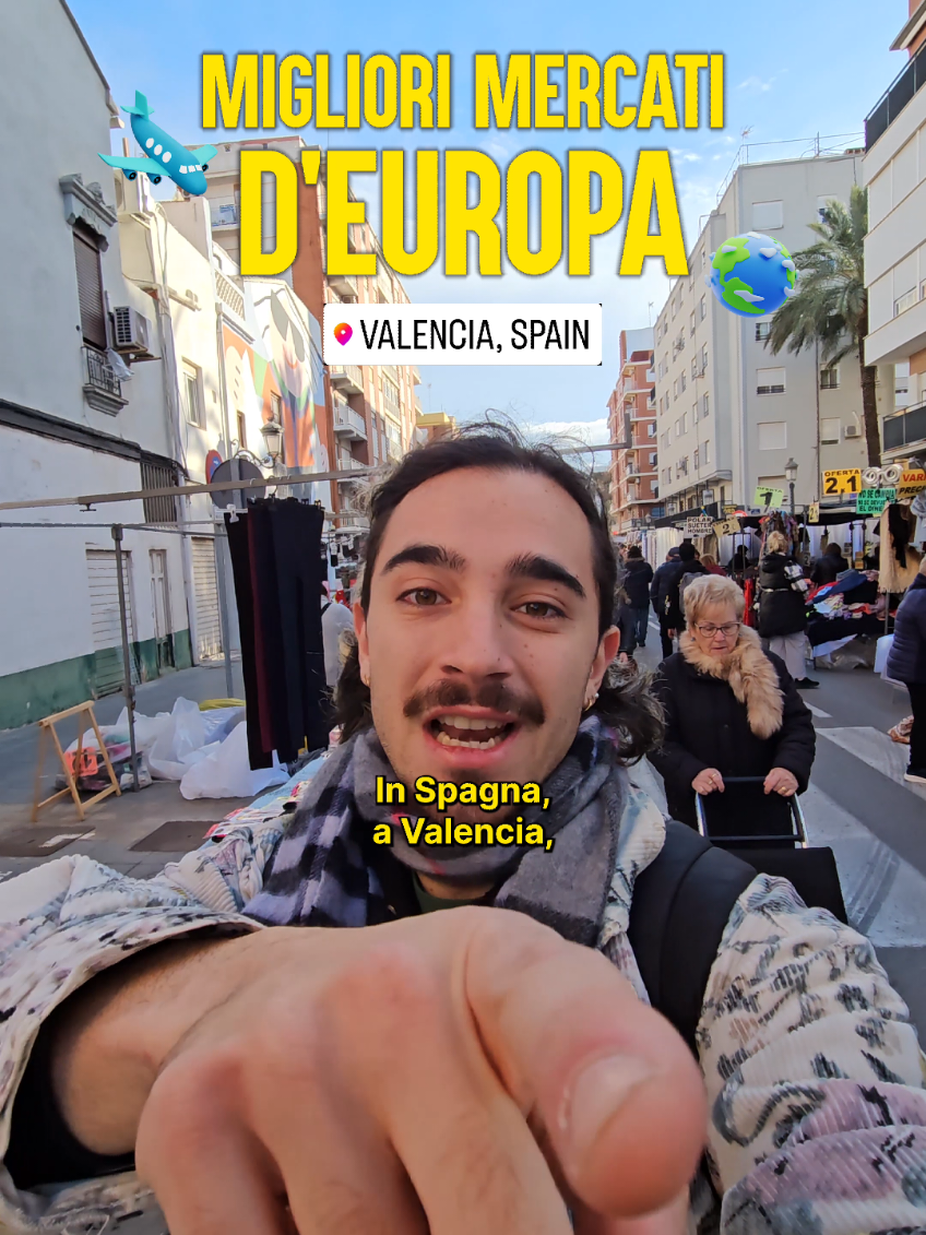 Questo ha veramente rischiato di mettere Porta Ko, ecco tutte le specifiche! 👇🏻 Seguimi per altri consigli su mercati esteri! . Mercado Del Cabanyal - Valencia 📍 TUTTI i Giovedì dalle 7-14h 🗓 BUDGET medio: 10 - 30€ 🤑💰 . VOTI:  LOCATION - 9 🗺 PREZZI - 8.5 💲 SWAG - 8.5 🕺🏻 . . #mercato #valencia #Giovedì #jueves #mercadillo #vintage #portaportese 