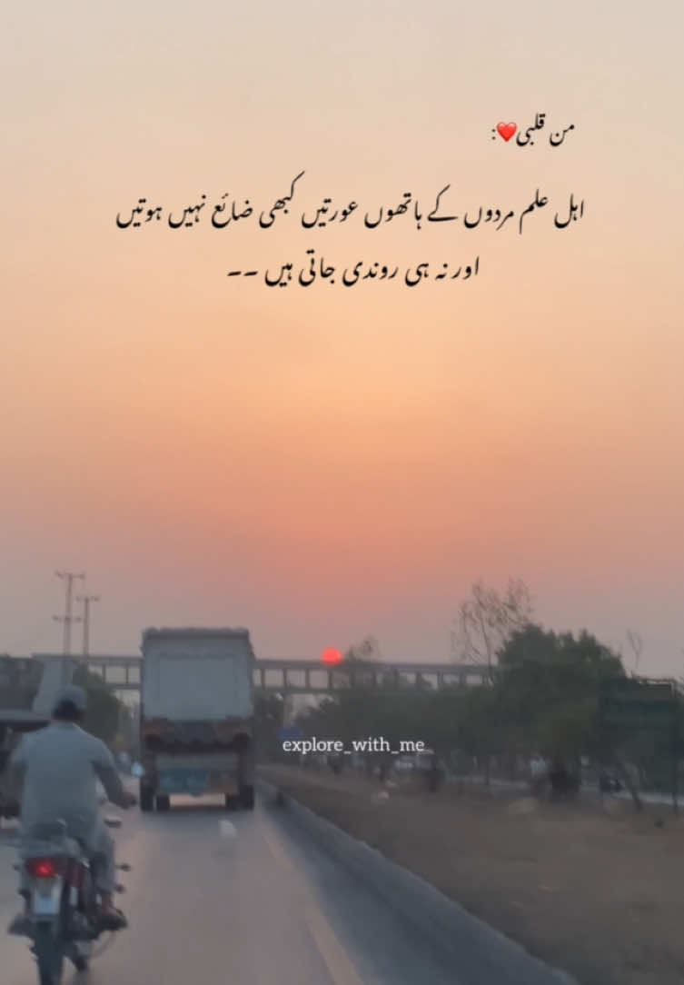 اہل علم مردوں کے ہاتھوں عورتیں کبھی ضائع نہیں ہوتیں🥹🥀#wahcatt #viral #foryou #views #4u @⚜️سردار صاحب 