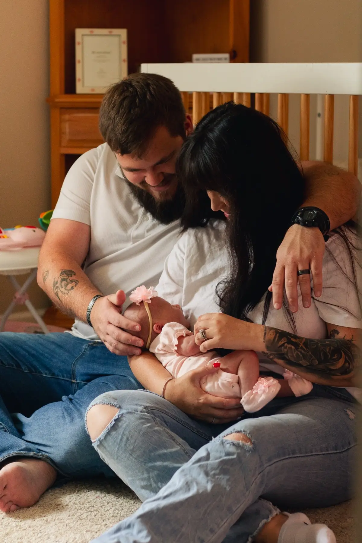 Thankful for our new little one from God.  #godsblessings #christiantiktok #iamchristian #newbaby #photoshoot 