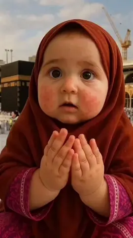 Cute baby girl reciting #surah  #littlemuslim #babyinsalah #islamicmoments #kaabalove #minimomin #masjidalharam #spiritualvibes #makkahblessings #adorablemuslim #innocenceinprayer #salahsteps #salahsteps #muslimreels #peacefulworship #4kislamicreel #heartofmuslim #mashallahbaby #sujuoodmoments #holykaaba #muslimchild 