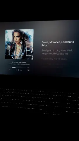 on the floor - Jennifer Lopez #fyp #musica #macbook #OnTheFloor #jenniferlopez 