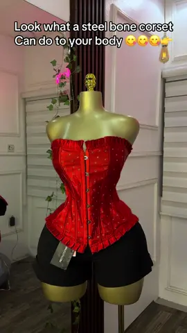 Customer review 😋 #okirika #corsettop 