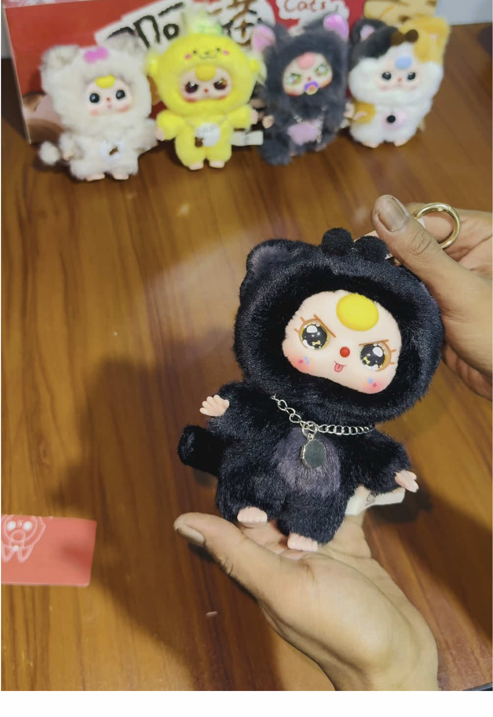 I am dog and cat  @Hirono fan(Myanmar)  @Hirono fan(Myanmar) lover🤍🤎#babythree #blindbox #fypပေါ်ရောက်စမ်း #myanmartiktok🇲🇲🇲🇲 