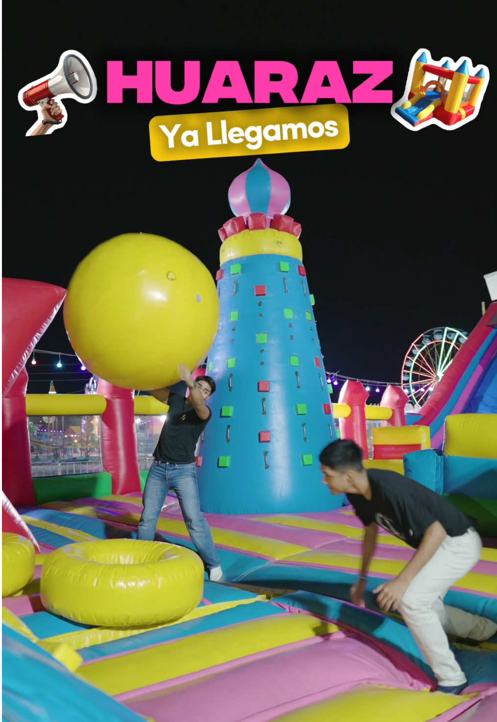 📍HUARAZ‼️ LEGAMOS Y REGALAMOS 5000 TICKETS DE DIVERSIÓN 🎡🥳 #parquedediversiones #parquedeatracciones #regalo #feria #huaraz 