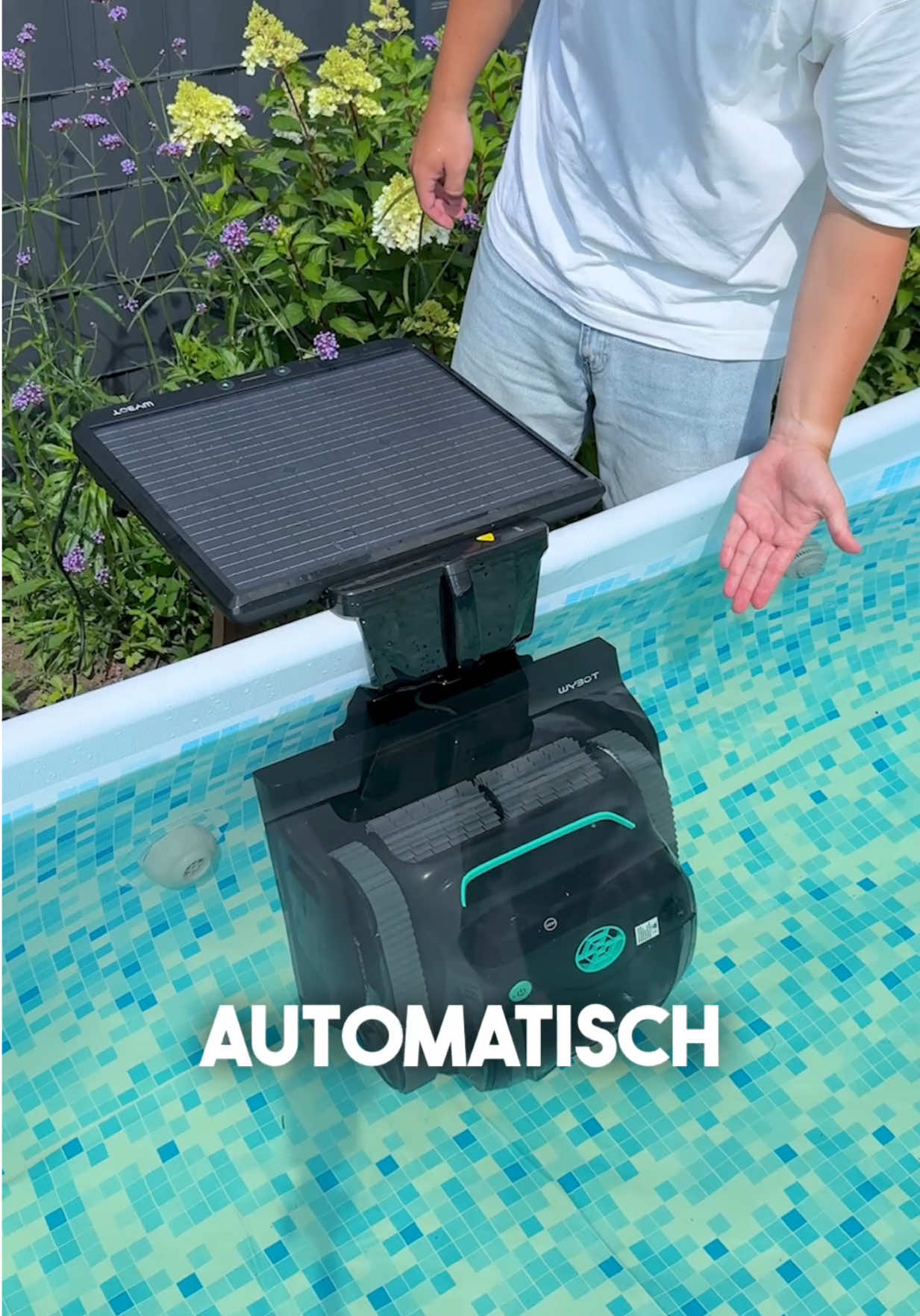 Anzeige| Nie wieder den Pool selbst reinigen 🤩💦 Der Link dazu ist auf meinem Profil ✅🔗 Aufgrund diverser technischer Probleme haben wir den Poolroboter von WYBOT in einem herkömmlichen Plastik-Gartenpool getestet und vorgestellt. Dieser ist normalerweise nur für fest verbaute Untergrundpools ausgelegt und sollte auch nur bei solchen benutzt werden. WYBOT bietet jedoch auch viele andere Modelle an Poolrobotern aller Art, welche man problemlos auch an Plastik-Gartenpools benutzen kann – somit ist für jeden was dabei! WYBOT ist ein Hersteller für jedermann! Eine klare Empfehlung für qualitative und gute Poolroboter. Alle anderen Modelle der Poolroboter für jede Pool-Art findet ihr über den Link auf meinem Profil! #poolroboter #pool #poolparty #poolreinigung #milchigeswasser #wybot #wybotsolars2 #poolcleaning 