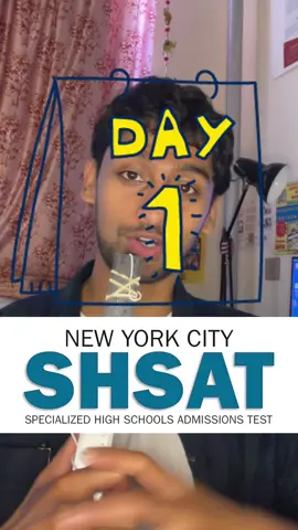 SHSAT Challenge Day 1/100 #nycparents #shsat #mathtok #ackacademy 