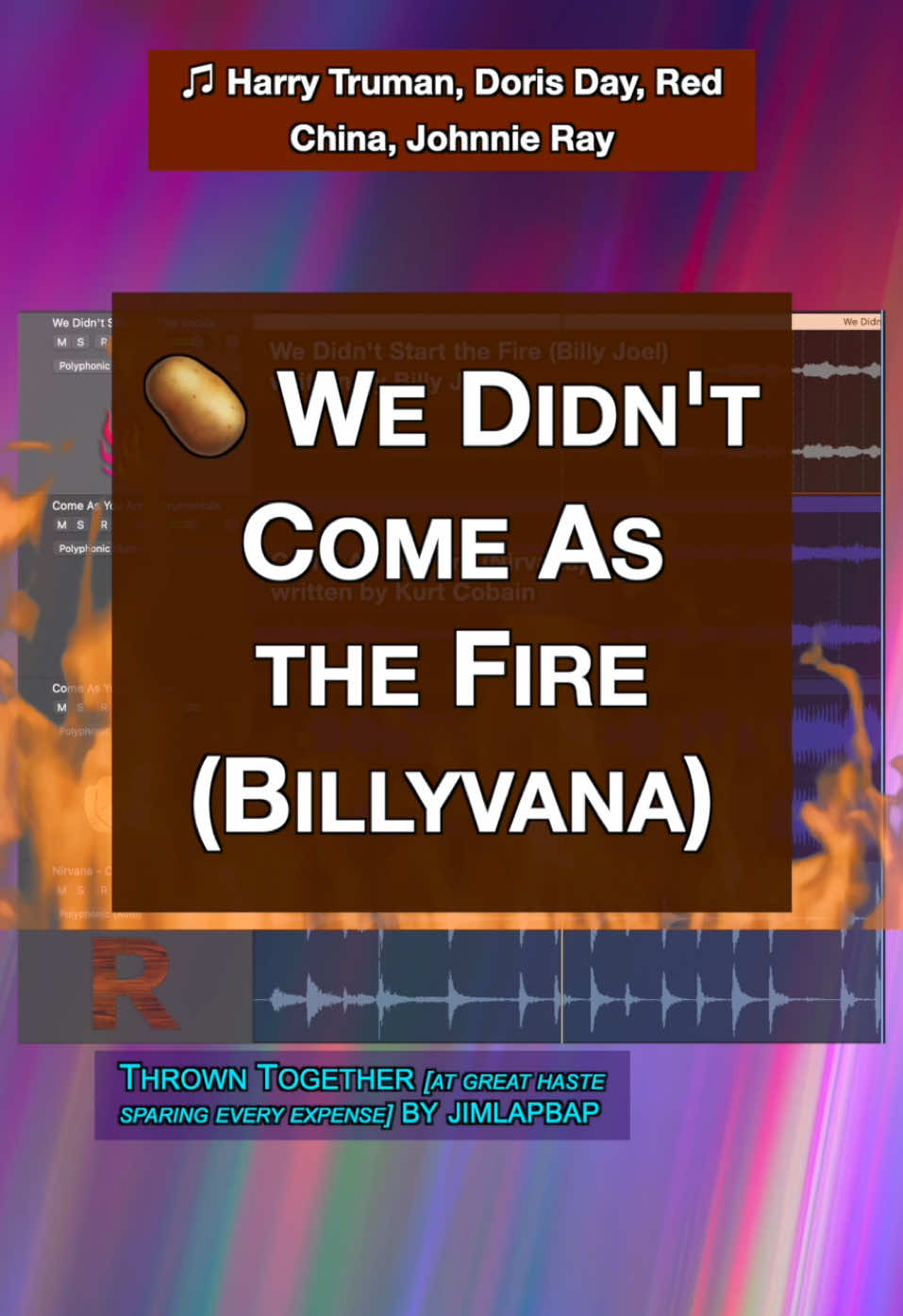 🥔 We Didn’t Come as the Fire (Billyvana) #Mashup #billyjoel #nirvana #mashups #mashupsongs 
