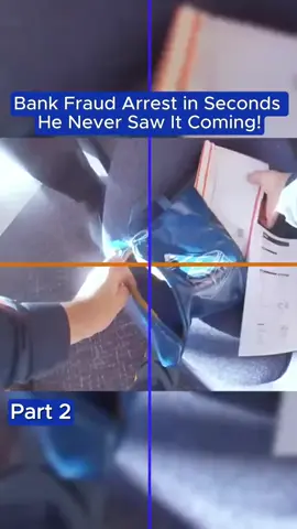 Bank Fraud Arrest in Seconds He Never Saw It Coming! #cops #copsoftiktok 