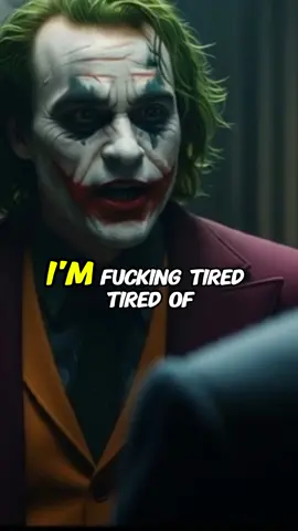 I'm fucking tired tired of everyone #jokermotivation #joker #inspirationalvideo #motivationalvideo #usafyp 