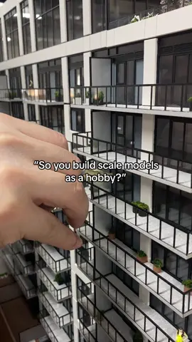Catch us making scale models for big developments😤  #scalemodel #architecture #miniaturemodel #hobby #physicalmodel #architecturemodel #miniature #modelmaking #scalemodels 