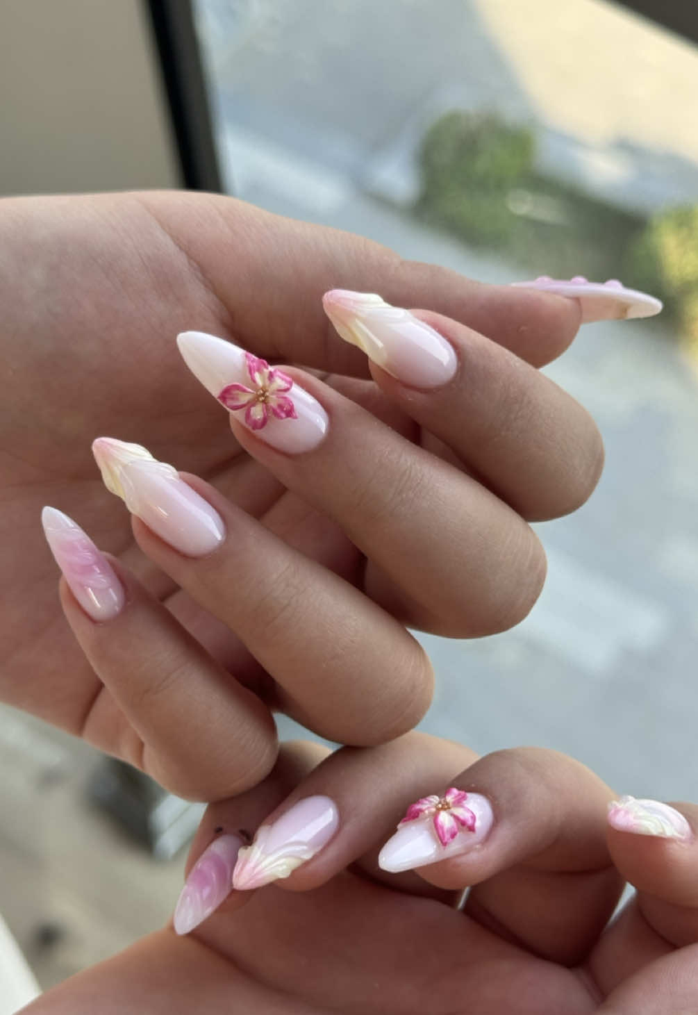 🌺😍#nails #sumqayit #fypシ #viralvideo #Love #fyppppppppppppppppppppppp 