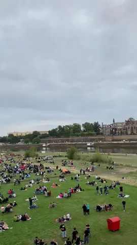 Das geschäftige Treiben des modernen Dresden
