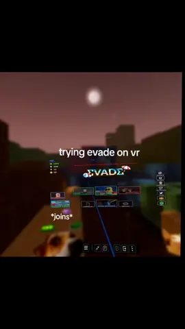 i havent posted in so long but here i am :D #evade #vr #roblox #fyp #controllers #cute #funny 