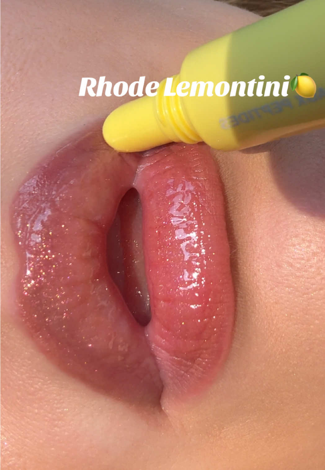 @rhode skin #lemontini #rhode @Hailey Bieber 💛😍 @Nika xoxo 