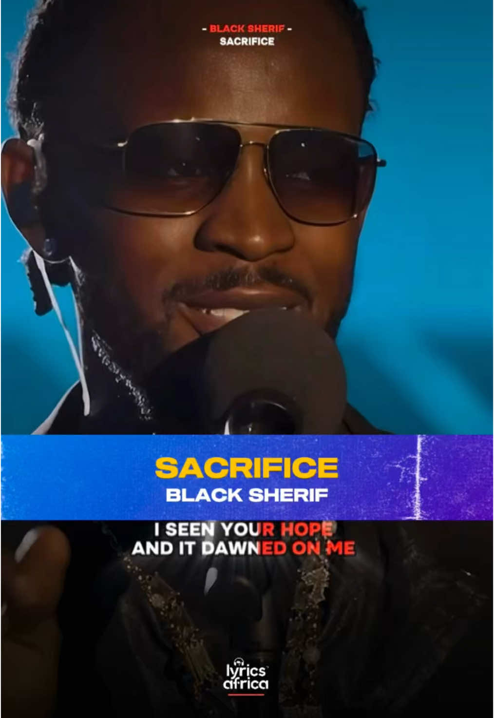 Black Sherif - Sacrifice (Lyrics) #lyricsafrica #naijalyrics #afrobeats #fyp #fypシ #liveperformance #foryoupage #trending #newmusic #viral #foryou #lyricsvideo #tiktoknigeria