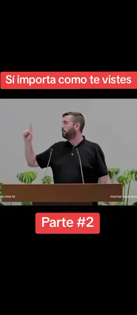 Sí importa como te vistes parte 2. Pastor Juan Manuel Vaz  #palabradevida #pyfツ #juanmanuelvaz #evangelicos #cristianostiktok #obediencia #mensaje #santidad 