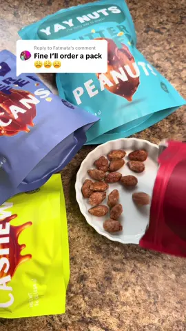 Replying to @Fatmata @yaynuts #yaynuts #yaynutsbuttertoffee #sweetandsalty #snacknuts #buttertoffeenuts  5